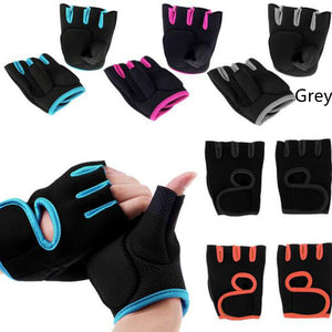 Ski Cycling Fitness Sports Gloves Protective Gear Half Finger